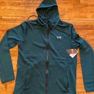 NWT TYR zip hoodie